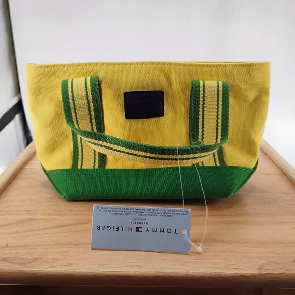 Tommy Hilfiger women’s Mini backpack Purse tote synthetic leather vegan Y2K - Picture 2 of 10